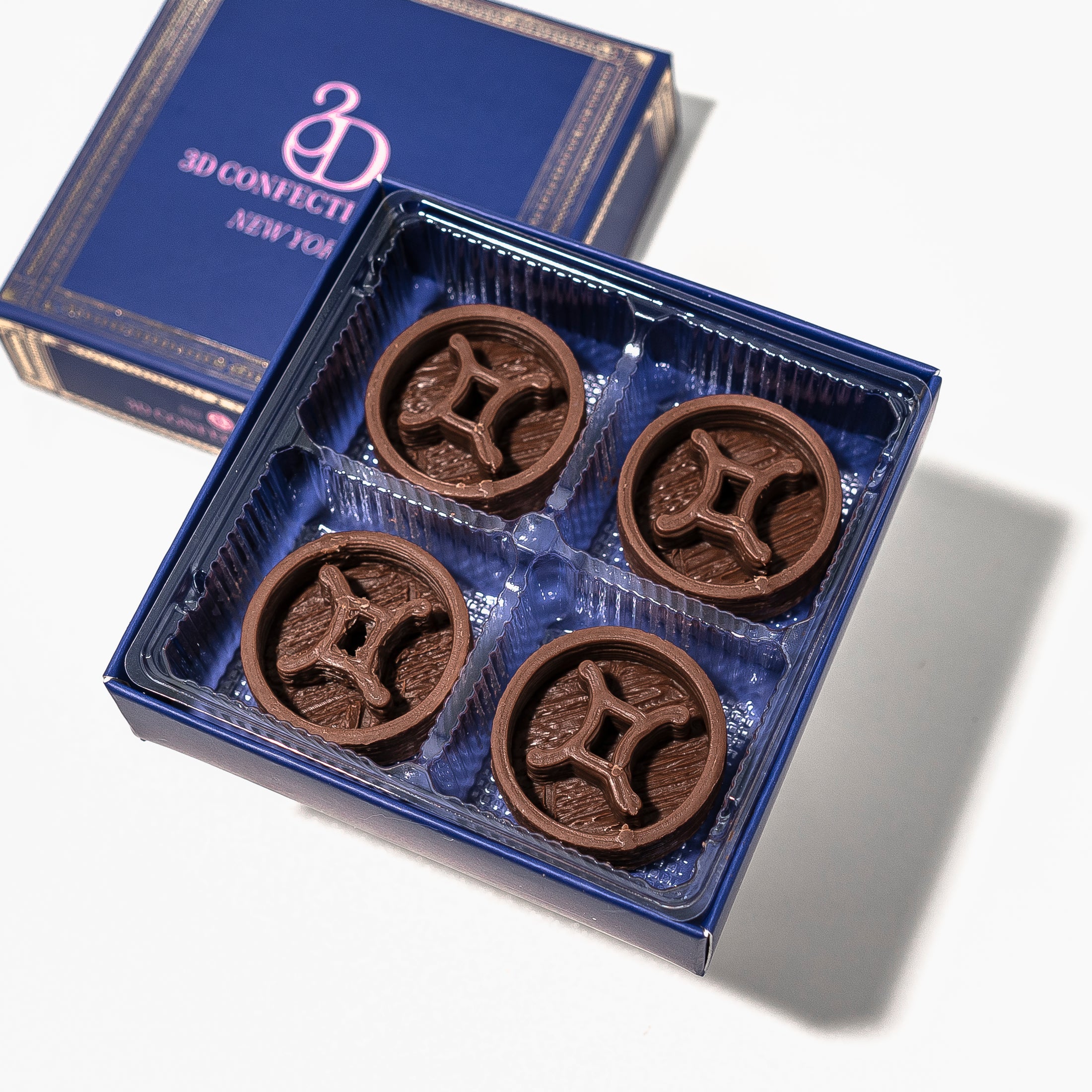 Gemini Small Zodiac Symbol Box (4 piece)