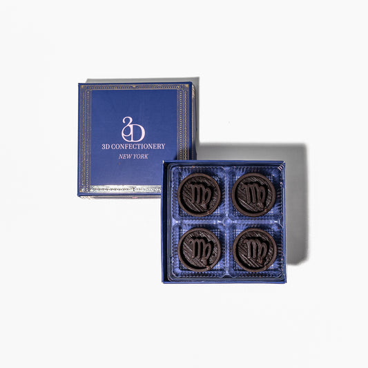 Virgo Small Zodiac Symbol Box (4 piece)