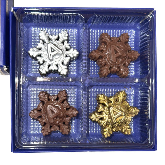 4 Piece Snowflake Box