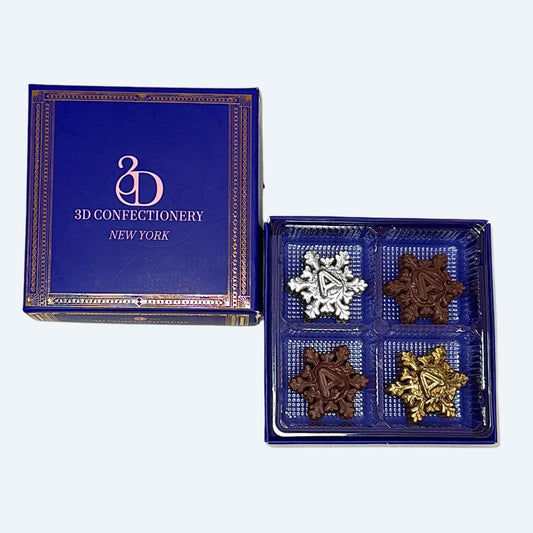 4 Piece Snowflake Box